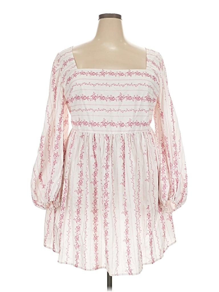 Pre-owned Eloquii Casual Dress In White