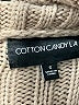 Cotton Candy LA 100% Polyester Tan Turtleneck Sweater Size S - photo 7