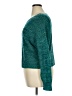 212 NYC Tweed Teal Pullover Sweater Size XL - photo 5