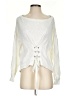 Express 100% Cotton White Cardigan Size S - photo 1
