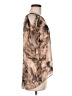 Jennifer Lopez 100% Polyester Tie-dye Brown Sleeveless Blouse Size M - photo 4