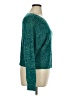 212 NYC Tweed Teal Pullover Sweater Size XL - photo 4