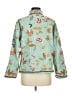 Sundance 100% Cotton Floral Teal Jacket Size M - photo 2