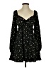 Altar'd State 100% Polyester Floral Black Casual Dress Size XS - photo 1