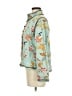 Sundance 100% Cotton Floral Teal Jacket Size M - photo 5