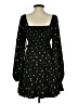 Altar'd State 100% Polyester Floral Black Casual Dress Size XS - photo 2