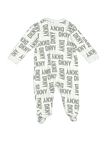 DKNY Long Sleeve Onesie (view 2)