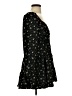 Altar'd State 100% Polyester Floral Black Casual Dress Size XS - photo 4
