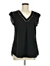 Daniel Rainn Black Sleeveless T-Shirt Size M - photo 1
