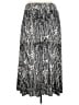Robert Louis Print Silver Casual Skirt Size 3X - photo 2