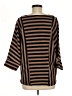 Carol Rose Brown 3/4 Sleeve Top Size M - photo 2