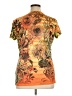 Appropriate Behavior 100% Polyester Orange Short Sleeve Top Size 16 - photo 2
