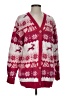 Aldi Hearts Red Cardigan Size S - photo 1