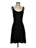 Express Solid Black Casual Dress Size S - photo 1