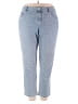 Lane Bryant Polka Dots Blue Jeans Size 16 - photo 1