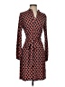 Laundry by Design Print Orange Casual Dress Size XS - photo 1