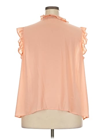 ELOQUII Sleeveless Blouse (view 2)