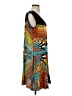 Bali Graphic Orange Casual Dress Size S - photo 4