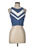 Lou & Grey Blue Sleeveless Blouse Size L - photo 1