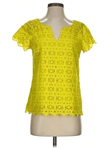 J.Crew Collection Short Sleeve Blouse (view 1)
