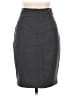 Splash Solid Gray Casual Skirt Size 12 - photo 2