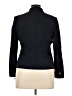 Talbots 100% Polyester Black Blazer Size 14 Petite - photo 2
