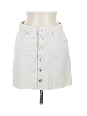 Zara Denim Skirt (view 1)