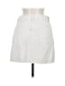Zara Solid White Denim Skirt Size M - photo 2