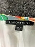 Boston Proper 100% Polyester Tropical Orange Casual Dress Size M - photo 7