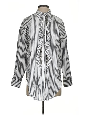Pilcro Long Sleeve Button-Down Shirt (view 1)