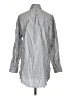 Pilcro Stripes Silver Long Sleeve Button-Down Shirt Size XS - photo 2