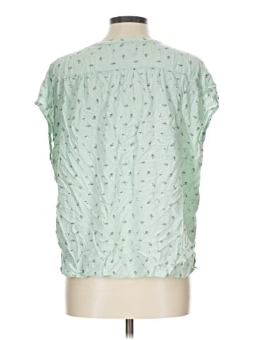 Ann Taylor LOFT Outlet Short Sleeve Blouse (view 2)
