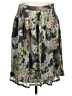 Worth Floral Gray Casual Skirt Size 8 - photo 1