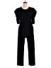 Black Halo Solid Black Jumpsuit Size 14 - photo 1