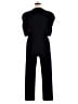 Black Halo Solid Black Jumpsuit Size 14 - photo 2