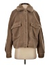 Zara Brown Faux Fur Jacket Size S - photo 1