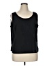 Milano Black Sleeveless T-Shirt Size 1X - photo 1