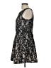 Heart Soul 100% Polyester Paisley Black Cocktail Dress Size L - photo 5