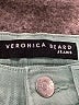 Veronica Beard Jeans Color Block Green Jeans Size 26 waist - photo 7