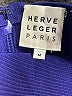 Herve Leger Color Block Blue Cocktail Dress Size M - photo 12