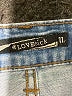Lovesick Argyle Checkered-gingham Plaid Solid Blue Jeans Size 11 - photo 4