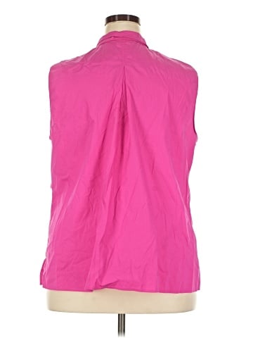 Sejour Sleeveless Button-Down Shirt (view 2)