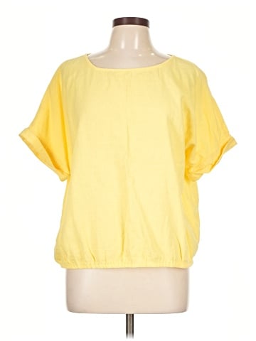 Liz Claiborne Short Sleeve Blouse (view 1)