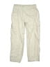 Gap 100% Cotton Ivory Cargo Pants Size 8 - photo 1
