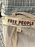 Free People Checkered-gingham Gray Coat Size M - photo 6