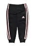 Adidas 100% Polyester Black Track Pants Size 2T - photo 1