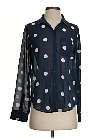 Abercrombie & Fitch Long Sleeve Blouse (view 1)
