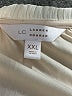 LC Lauren Conrad 100% Polyester Ivory Long Sleeve Blouse Size XXL - photo 7