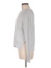 Autumn Cashmere 100% Cotton Gray Pullover Sweater Size M - photo 5