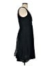 Express 100% Polyester Solid Black Cocktail Dress Size 4 - photo 4